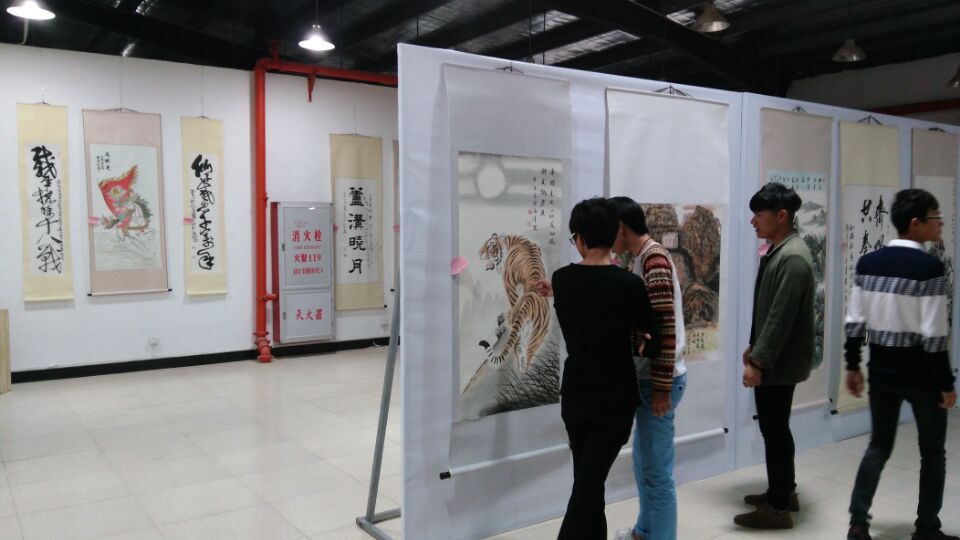 工艺美术学院“传统文化进校园”系列活动之廉政书画展